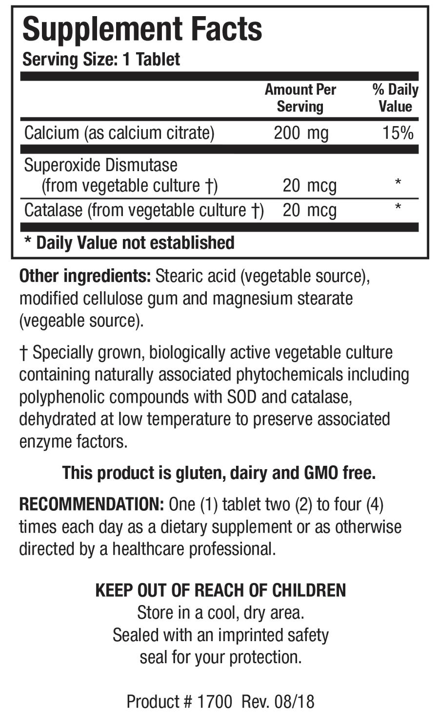 Ca-Zyme™ (Calcium)
