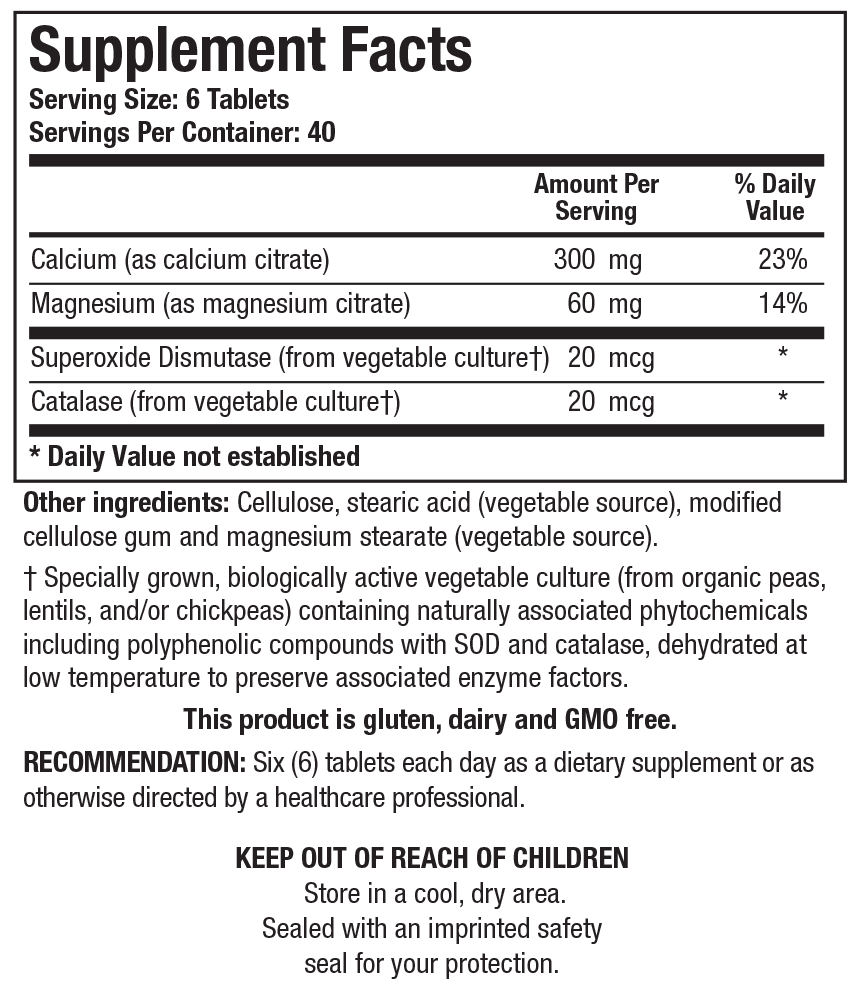 Ca/Mg-Zyme™ (Ca & Mg)