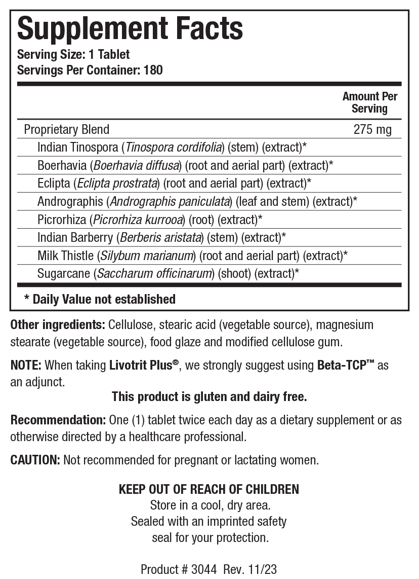 Livotrit Plus® (Ayurvedic)