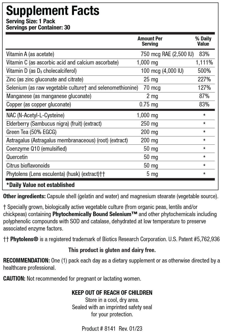 Immune Support Packs