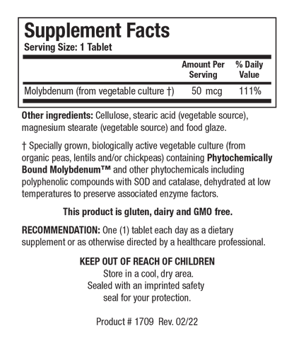 Mo-Zyme™ (Molybdenum)