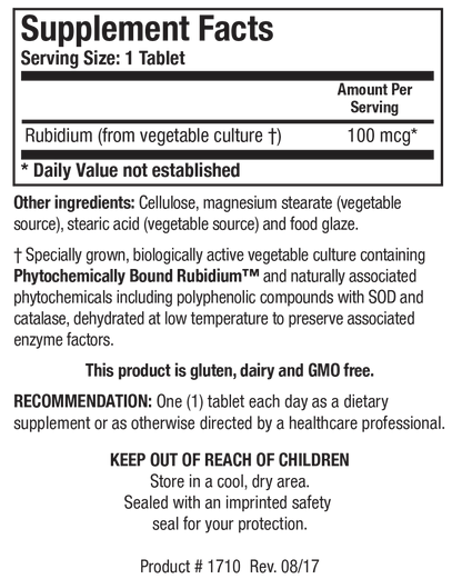 Rb-Zyme™ (Rubidium)