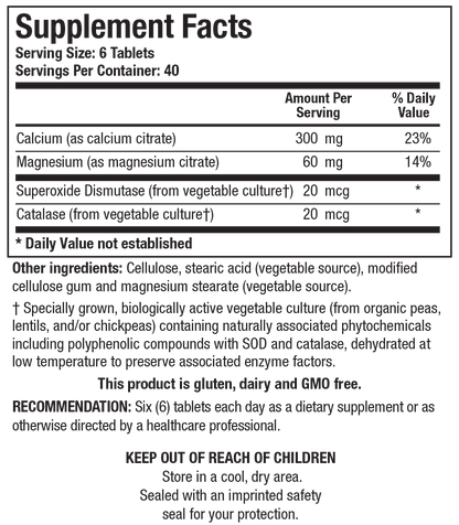 Ca/Mg-Zyme™ (Ca & Mg)
