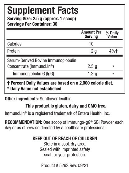Immuno-gG® SBI Powder