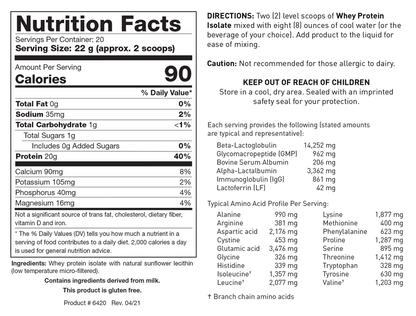 Whey Protein Isolate