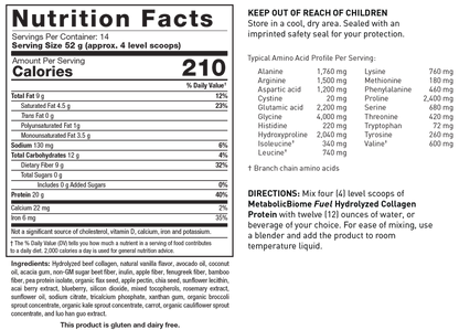 MetabolicBiome™ Fuel - Chocolate