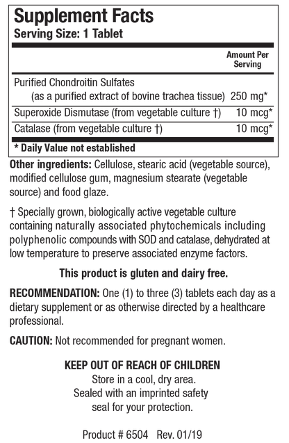 Purified Chondroitin Sulfates