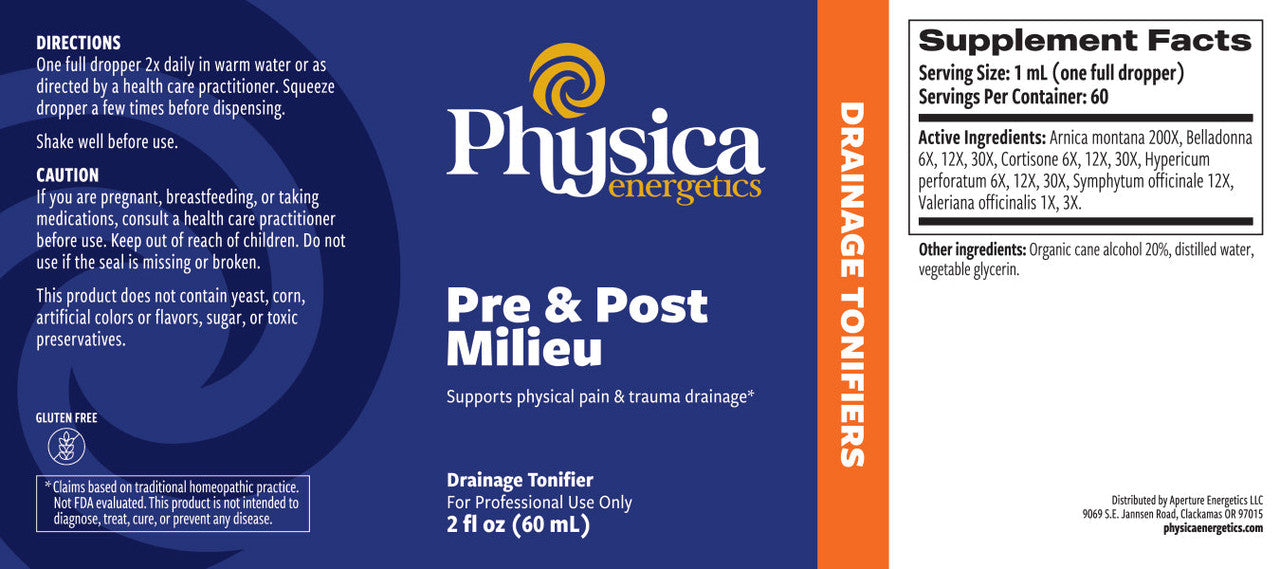 Pre & Post Milieu