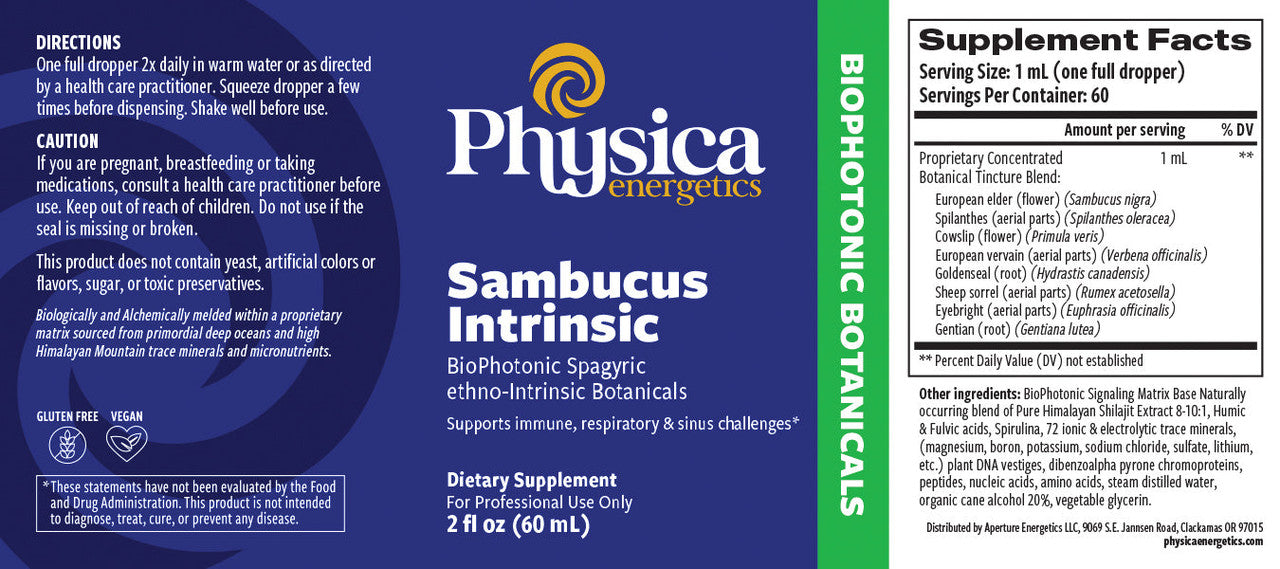 Sambucus Intrinsic