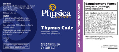 Thymus Code